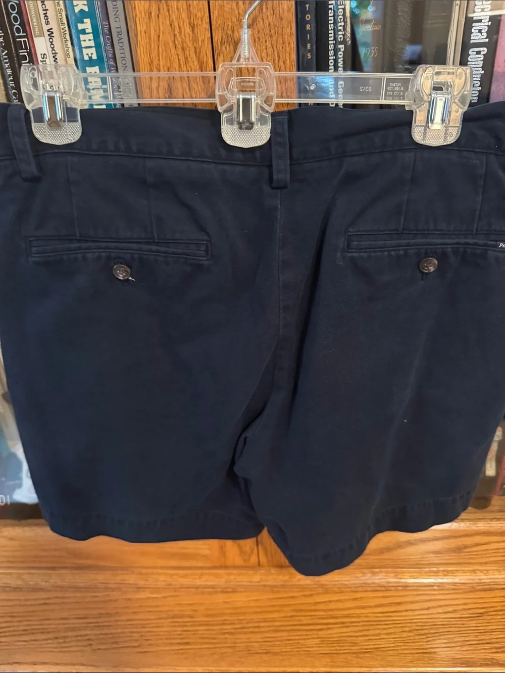 Polo by Ralph Lauren Navy Flat-Front Men’s Shorts
